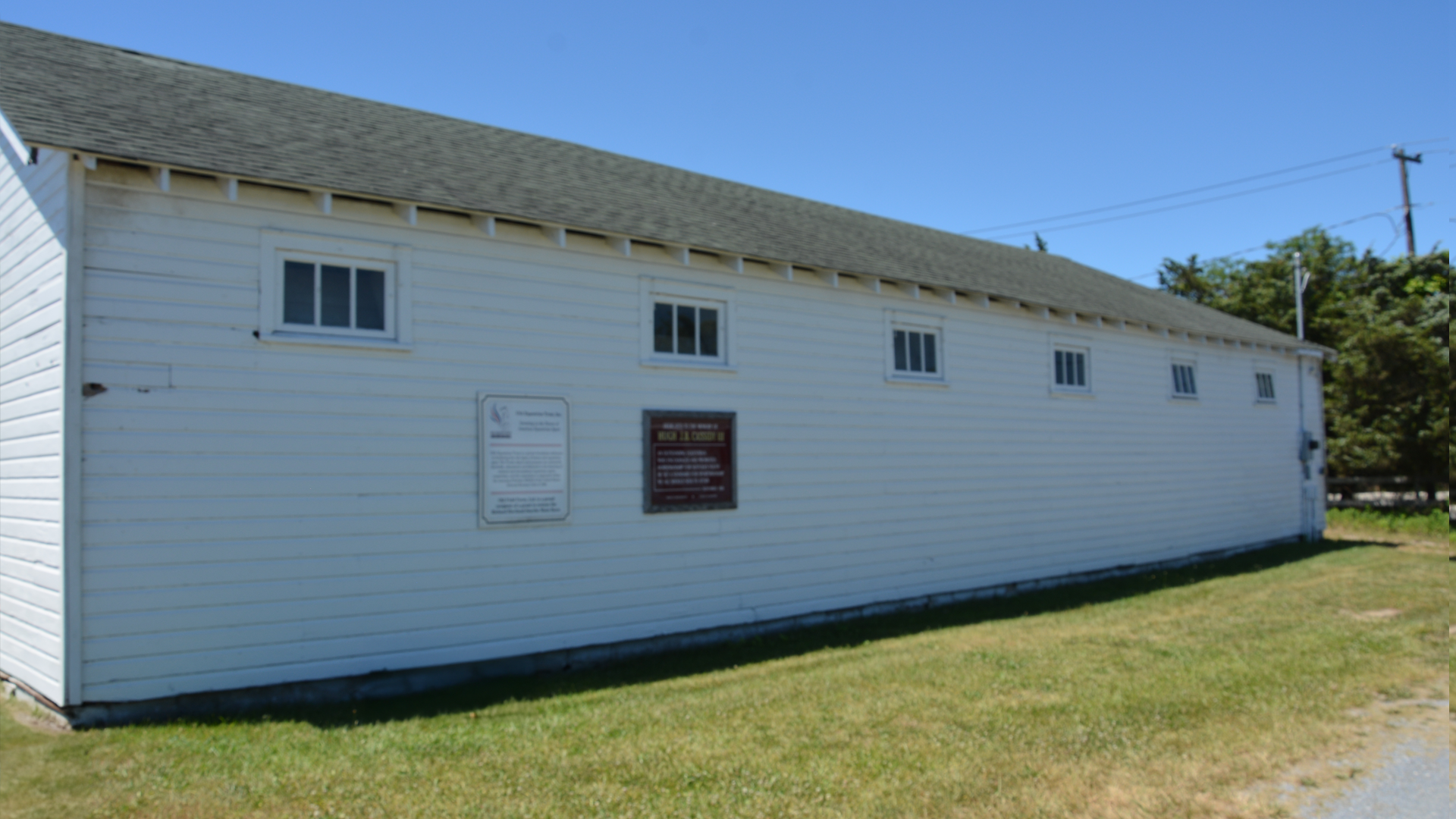 Side of Barn After Restoration
